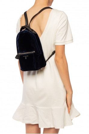 'kelsey' velvet backpack, zdjęcie 2 'kelsey' velvet backpack od Michael Kors